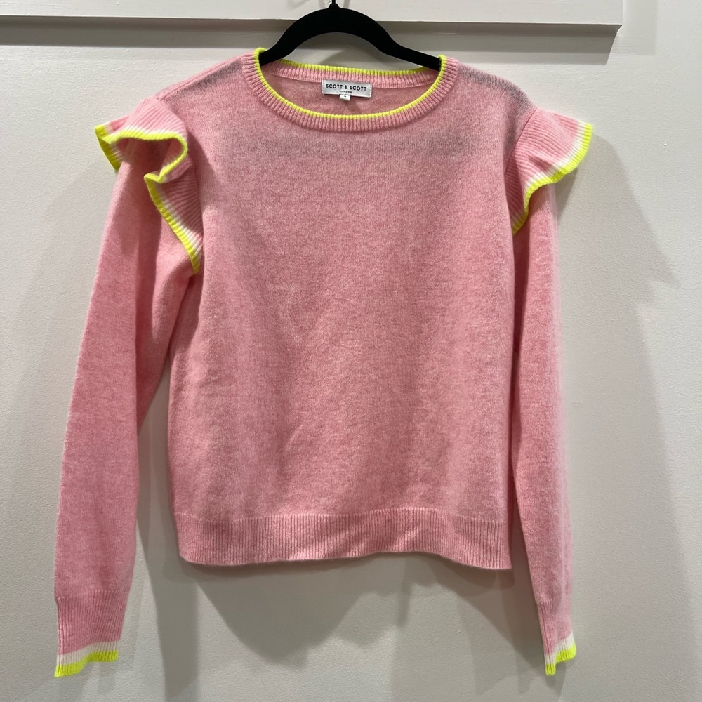 SCOTT & SCOTT LONDON Pink Sweater